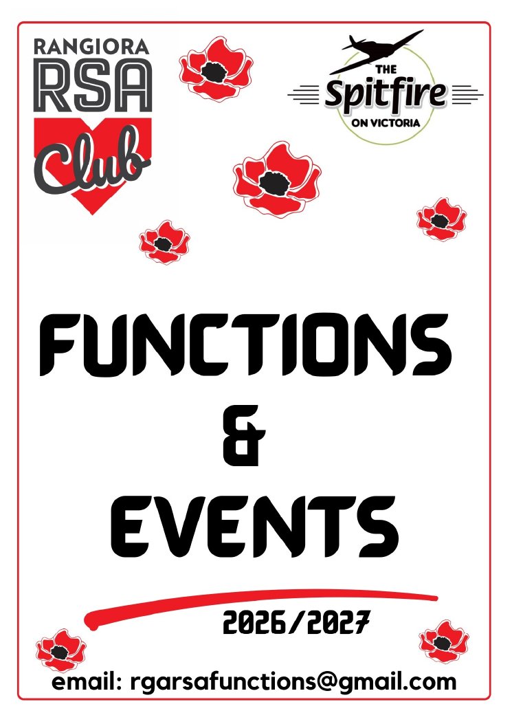 Functions and Events 2026/2027 brochure cover